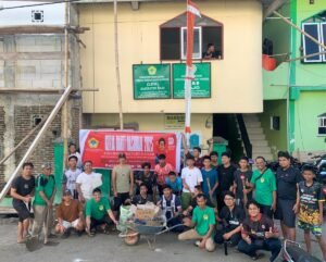 LDII Kecamatan Tempe Tunjukkan Semangat Nasionalisme Lewat Kerja Bakti Lingkungan