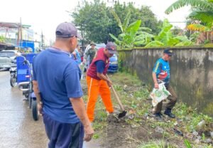 Implementasi Program Jumat Bersih, LDII Samata dan Pemerintah Kelurahan Bersihkan Lingkungan
