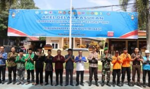 Jelang Idul Fitri 1447 H, Ketua LDII Tana Toraja Hadiri Apel Gelar Pasukan Operasi Ketupat 2026