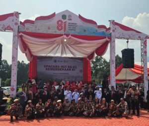 Ketua LDII Luwu Timur Hadiri Upacara HUT ke-81 RI, Teguhkan Komitmen Kebangsaan