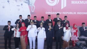HUT ke-81 RI di Makassar, LDII Hadiri Upacara di Lapangan Karebosi dan Dukung Transformasi Digital Pemkot